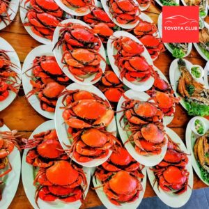 กลิ่นปาล์ม โฮมสเตย์ จันทบุรี  เล่นน้ำ  กินปู ซีฟู้ดไม่อั้น